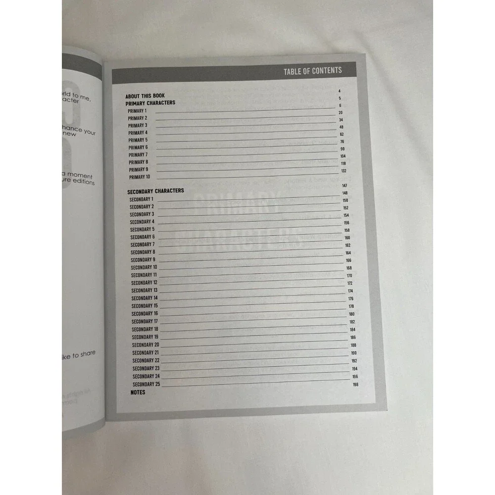 The Complete Character Creator: The Ultimate Character Development Workbook and